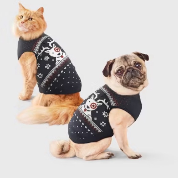 Alpine Bullseye Dog and Cat Sweater - Boots & Barkley - Picture 2 of 4